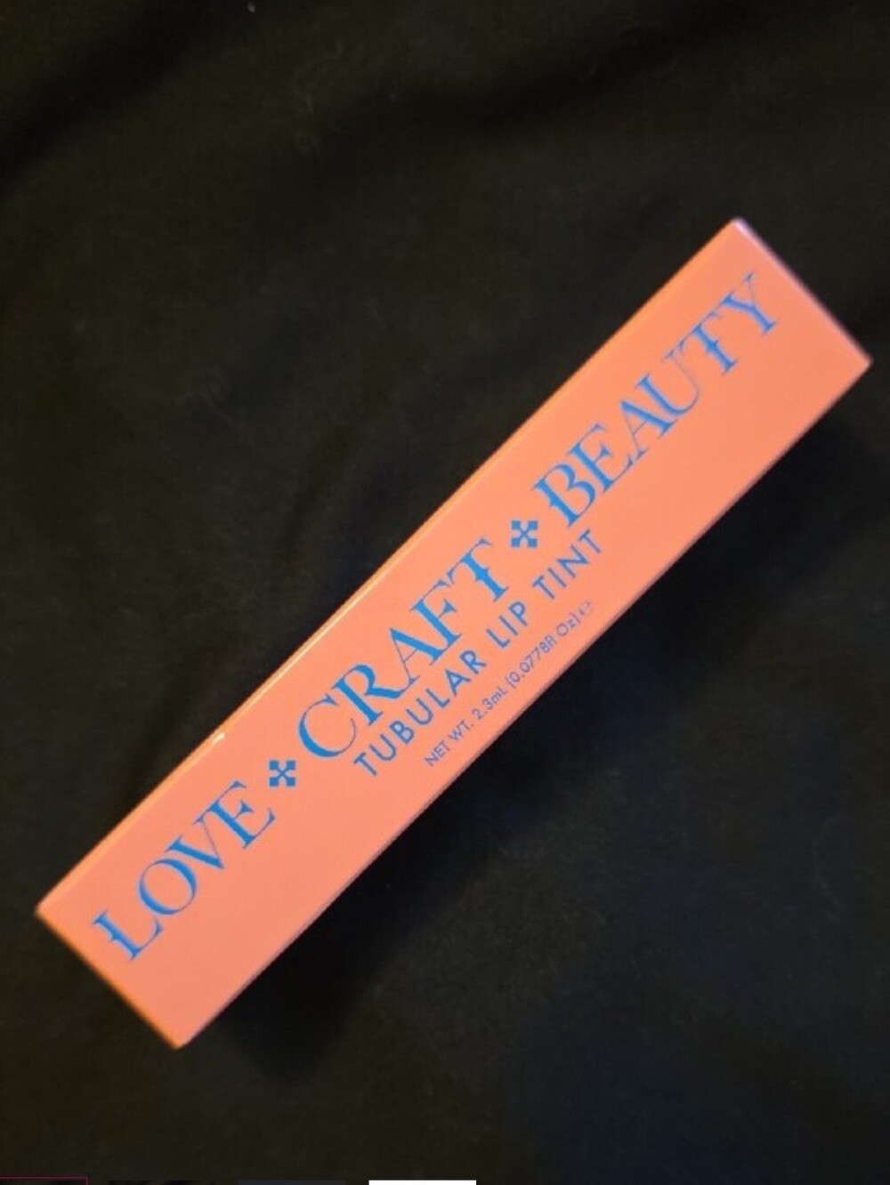 Love + Craft + Beauty Coral Tubular Lip Tint — Hydrating Coral Lip Color